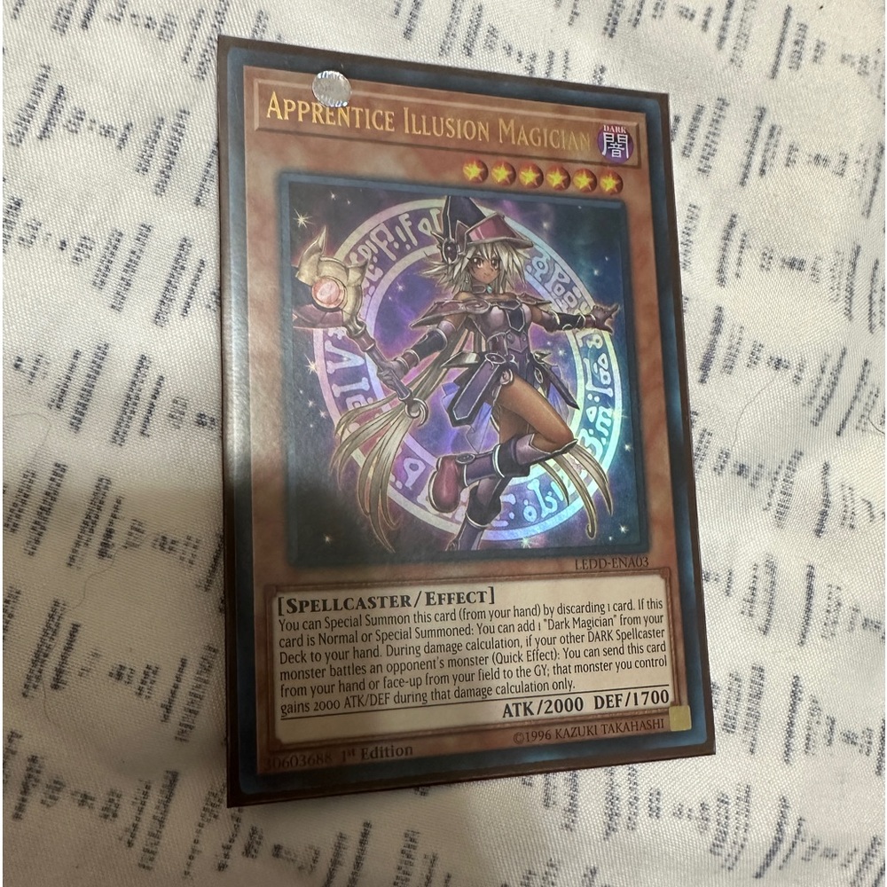 Yugioh Apprentice Illusion Magician